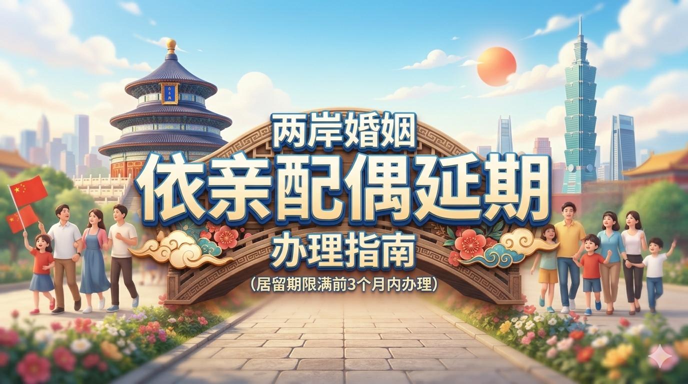 两岸婚姻依亲居留延期依亲居留配偶延期