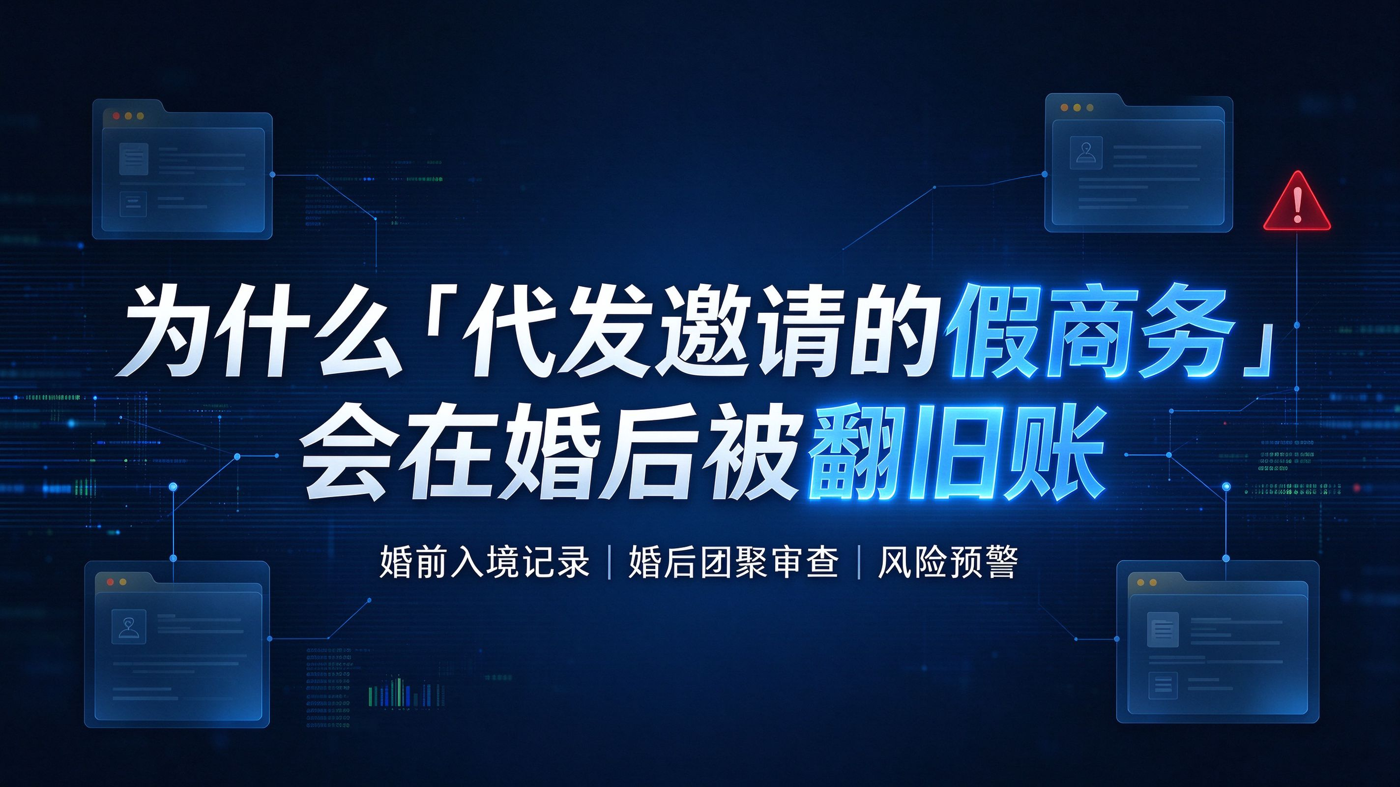 婚前办台湾商务赴台湾见家长婚后团聚却收到法院传票？